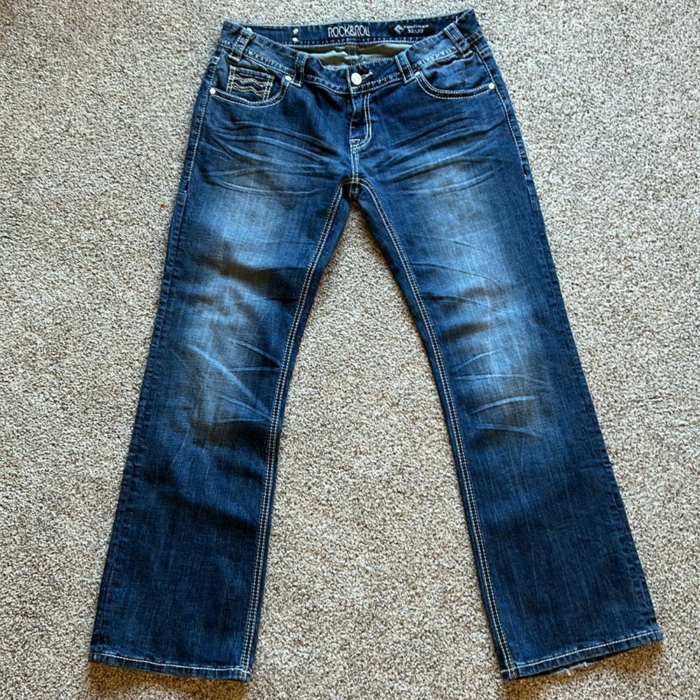 Woman’s 32x32 Rock & Roll Jeans Original Low Rise